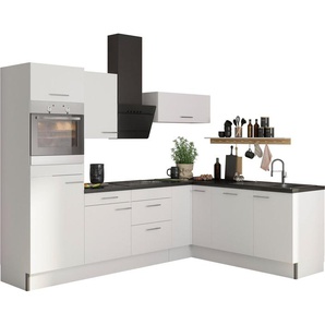 OPTIFIT Küche Klara, 270 x 200 cm breit, wahlweise mit E-Geräten