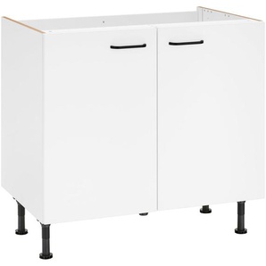 OPTIFIT Spülenschrank Elga mit Soft-Close-Funktion, höhenverstellbaren Füßen, Breite 90 cm