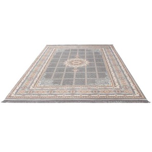 Orientteppich MORGENLAND Eastern Elegance - Orientalischer Webteppich Teppiche Gr. B: 250cm, L: 350cm, silberfarben OrientOptik