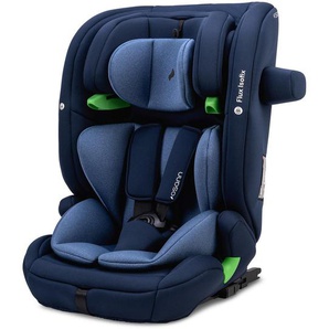 Osann Kinderautositz Flux Isofix ECE R 129 i-SIZE, Blau, Dunkelblau, Textil, Füllung: Polyester, 44x61.5x47 cm, ECE R 129 i-Size, 5-Punkt-Gurtsystem, abnehmbarer und waschbarer Bezug, höhenverstellbare Kopfstütze, integriertes Gurtsystem, optimaler