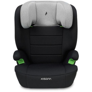 Osann Kinderautositz Musca Isofix ECE R 129 i-SIZE, Schwarz, Hellgrau, Textil, Füllung: Polyester, 44x55x43 cm, ECE R 129 i-Size, abnehmbarer und waschbarer Bezug, höhenverstellbare Kopfstütze, optimaler Aufprallschutz, schnell leicht im Auto montierbar,