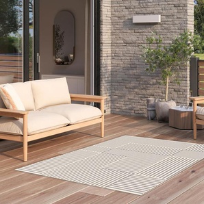 Outdoor-Teppich »Lines« - Graphit -