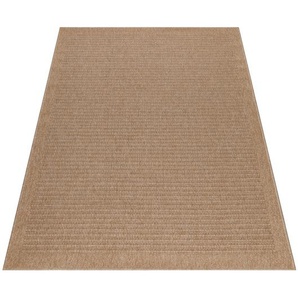 Outdoorteppich AYYILDIZ TEPPICHE DHAKA 8712 Teppiche Gr. B/L: 240 cm x 340 cm, 5 mm, 1 St., beige Esszimmerteppiche Pflegeleicht Strapazierfähig In- und Outdoor geeignet