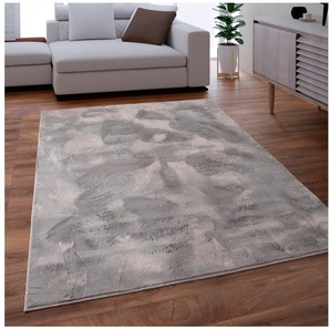 Paco Home Fellteppich Kunstfell Soft 380, rechteckig, Höhe: 14 mm, Langflor, Kuschelteppich - besonders weich, Uni-Farben