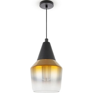 Paco Home Pendelleuchte DIANA, ohne Leuchtmittel, Esstisch Deckenlampe Glas Lampenschirm Modern Vintage Industrial E27