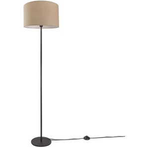 Paco Home Stehlampe Uni Color, ohne Leuchtmittel, LED Modern Wohnzimmer Schlafzimmer, Einbeinig, Deko Stehleuchte E27