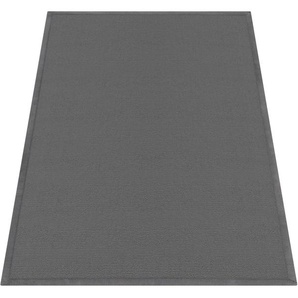 Paco Home Teppich Tatami 475, rechteckig, Höhe: 24 mm, Kurzflor, Uni-Farben, mit Memory Foam, waschbar