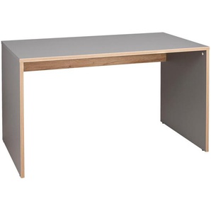 Paidi Jugendschreibtisch Sten, Grau, Eiche, Holzwerkstoff, Wange, 70x72.7x130 cm, Blauer Engel, Goldenes M, Arbeitszimmer, Schreibtische, Jugend- & Kinderschreibtische