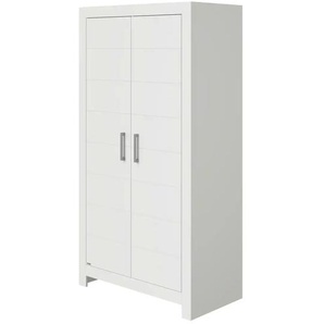 PAIDI Kleiderschrank Fiona - weiß - Materialmix - 110 cm - 205,3 cm - 55,3 cm | Möbel Kraft