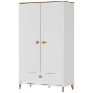 PAIDI Kleiderschrank Lotte & Fynn - weiß - Materialmix - 119 cm - 202,2 cm - 56,5 cm | Möbel Kraft