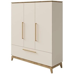 PAIDI Kleiderschrank  Stiene ¦ beige ¦ Maße (cm): B: 170,7 H: 200 T: 57,5