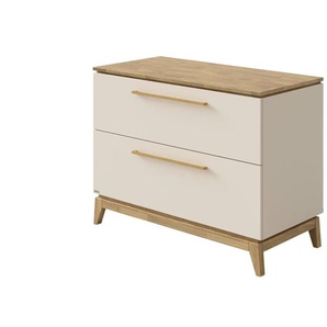 PAIDI Kommode  Stiene ¦ beige ¦ Maße (cm): B: 123,3 H: 92,1 T: 57,2