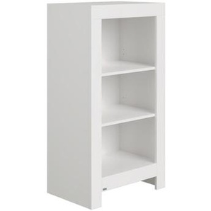 Paidi Regal Fiona, Weiß, Holzwerkstoff, 2 Fächer, 63.1x114.7x39.3 cm, Beimöbel erhältlich, stehend, Arbeitszimmer, Büroregale, Bücherregale