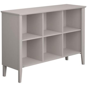 Paidi Sideboard Levke, Grau, Holzwerkstoff, 3 Fächer, 133.6x92.7x43.1 cm, Blauer Engel, Goldenes M, Wohnzimmer, Kommoden & Sideboards, Sideboards