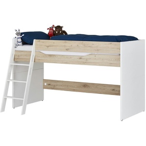 PAIDI Spielbett Fionn - weiß - Materialmix - 164,9 cm - 120,8 cm - 120,8 cm | Möbel Kraft