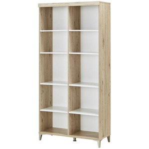 PAIDI Standregal  Remo - holzfarben - Materialmix - 94,8 cm - 199 cm - 39,9 cm | Möbel Kraft