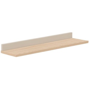 Paidi Wandboard Malio, Natur, Beige, Holzwerkstoff, 94.8x8.2x22.5 cm, Blauer Engel, Goldenes M, Wohnzimmer, Regale, Wandboards