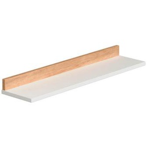 Paidi Wandboard Oscar, Weiß, Eiche, Holzwerkstoff, 94.8x8.2x22.5 cm, Blauer Engel, Goldenes M, Babymöbel, Babyregale