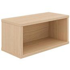 Paidi Wandregal Malio, Natur, Holzwerkstoff, 40x18.5x18.7 cm, Blauer Engel, Goldenes M, Kinder- & Jugendzimmer, Kindermöbel, Kinderregale