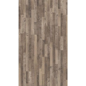 Parador Laminatboden Laminat Basic 200 4-V-Fuge, Eiche, Holzwerkstoff, 19.4x0.7x128.5 cm, für Fußbodenheizung geeignet, auf unebenen Untergründen verlegbar, Teppiche & Böden, Bodenbeläge, Laminat