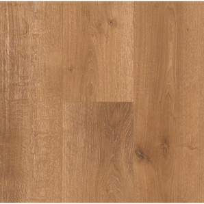 Parador Laminatboden Laminat Basic 400, Eiche, Holzwerkstoff, 19.4x0.8x128.5 cm, für Fußbodenheizung geeignet, auf unebenen Untergründen verlegbar, Teppiche & Böden, Bodenbeläge, Laminat