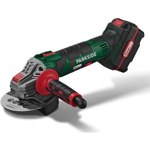 PARKSIDE® 20 V / 4 Ah Akku-Winkelschleifer »PWSA 20-Li D4« Starterset, mit Akku und Ladegerät