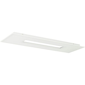 Paul Neuhaus LED-Deckenleuchte, 1-flammig, Weiß mit Backlight - weiß - Materialmix - 120 cm - 5 cm - 40 cm | Möbel Kraft