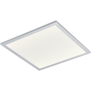 Paul Neuhaus LED-Deckenleuchte IP44 ¦ silber ¦ Maße (cm): B: 45 H: 6