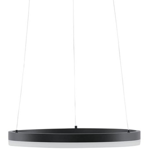 Paul Neuhaus LED-Pendelleuchte, 1-flammig, anthrazit - grau - Materialmix - 120 cm - [40.0] | Möbel Kraft