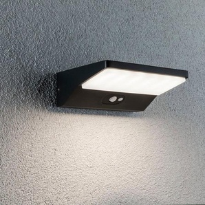 Paulmann Außen-Wandleuchte IP44, LED fest integriert, Warmweiß, LED-Modul, 3.000K 3,4W Aluminium