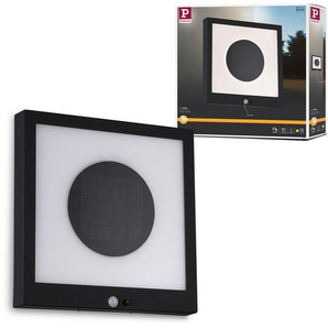Paulmann LED Außen-Wandleuchte Taija, Bewegungsmelder, LED fest integriert, Warmweiß, LED-Board, Solar Panel, mit Bewegungsmelder