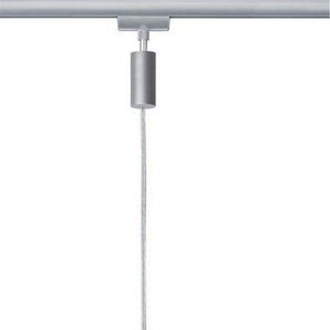 Paulmann Schienensystem-Leuchten URail Pendel Arido II GU10 560lm 5W 2700K 230V Chrom matt, Klar, Satin, (1-tlg)