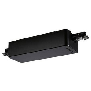 Paulmann Netzadapter URail, Schwarz, Kunststoff, max.400W W, 15.5x3.5 cm, Lampen & Leuchten, Innenbeleuchtung, Schienensysteme