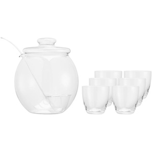 Peill+Putzler Bowle-Set, 9-tlg. - transparent/klar - Materialmix | Möbel Kraft