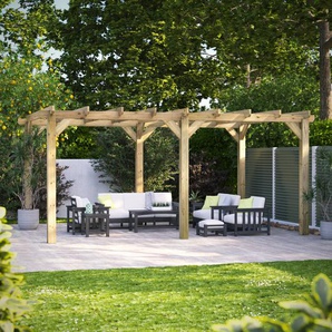 Pergola aus Massivholz