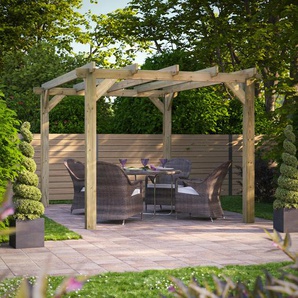 Pergola aus Massivholz