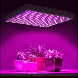 Pflanzenlicht 45W led Pflanzenlampe Pflanzen Wachstumslampe Vollspektrum Led Grow Light Pflanze Wachsen Licht Hängeleuchte 225 LEDs Rot & Blau für