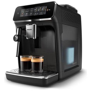 Philips 3300 series EP3321 - automatic coffee machine with milk frother - 15 bar - black lacquered