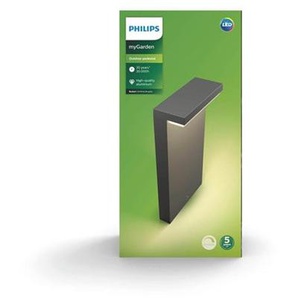 Philips Bustan pedestal anthracite 2x45W SELV