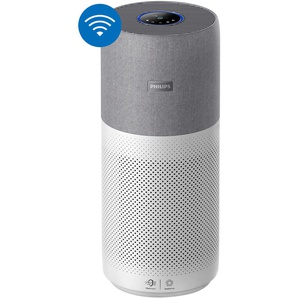 PHILIPS Luftreiniger AC4236/10 4000i Serie mit App-Anbindung und für Allergiker geeignet grau (grau, weiß) Luftbefeuchter Luftreiniger