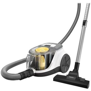 Philips Staubsauger 2000 Series XB2140 - vacuum cleaner - canister - snow whiteyellow