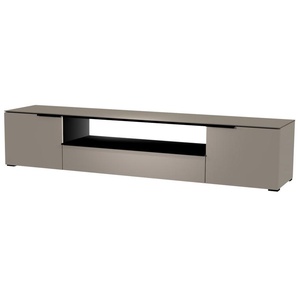 Phonoschrank Pamera 131, grau/schwarz