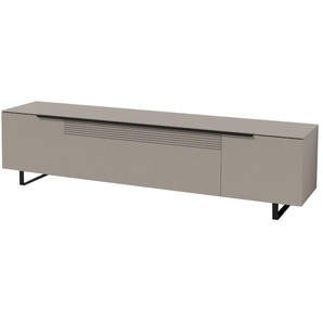 Phonoschrank Pamera 233, grau/schwarz