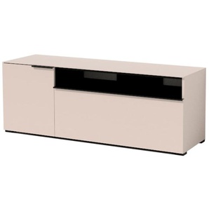 Phonoschrank Pamera 113, sand/schwarz