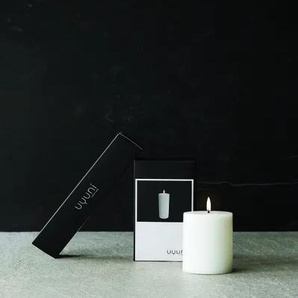 Piffany - Uyuni LED Pillar Stumpenkerzen Ø 7.8 cm | Nordic White