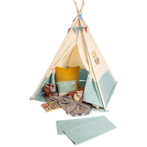 Pinolino® Spielzelt Tipi Yuma mit Zeltstangen aus Holz