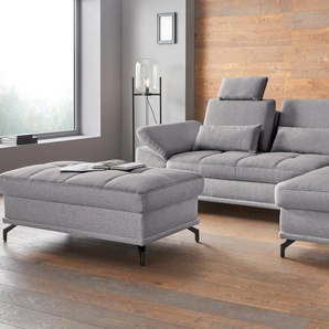 Places of Style Ecksofa Costello L-Form, mit Sitztiefenverstellung, Armteilverstellung und, 3 Nierenkissen, optional Bettfunktion und Bettkasten