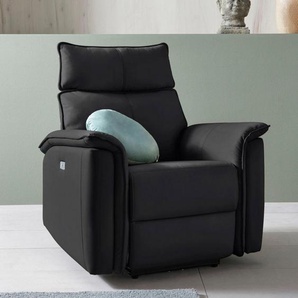 Places of Style Relaxsessel Zola, TV-Sessel mit Schlaffunktion, Sessel für Wohnzimmer mit, elektrischer Relaxfunktion und USB-Steckeranschluss, Breite 87 cm
