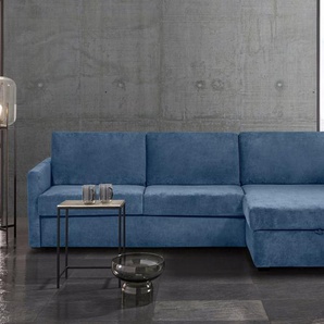 Places of Style Schlafsofa GOLDPOINT Ecksofa 264 cm, Liegefläche (140/200cm), L-Form, Bettfunktion, Bonell-Federkernmatratze und Dauerschläfer-Funktion