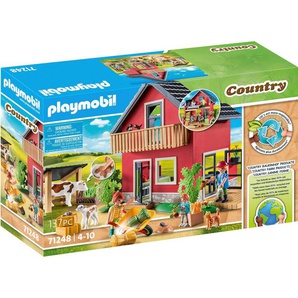 Playmobil® Konstruktions-Spielset Bauernhaus (71248), Country, teilweise aus recyceltem Material, Made in Germany